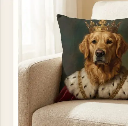 Portrait pillow · 16 × 16