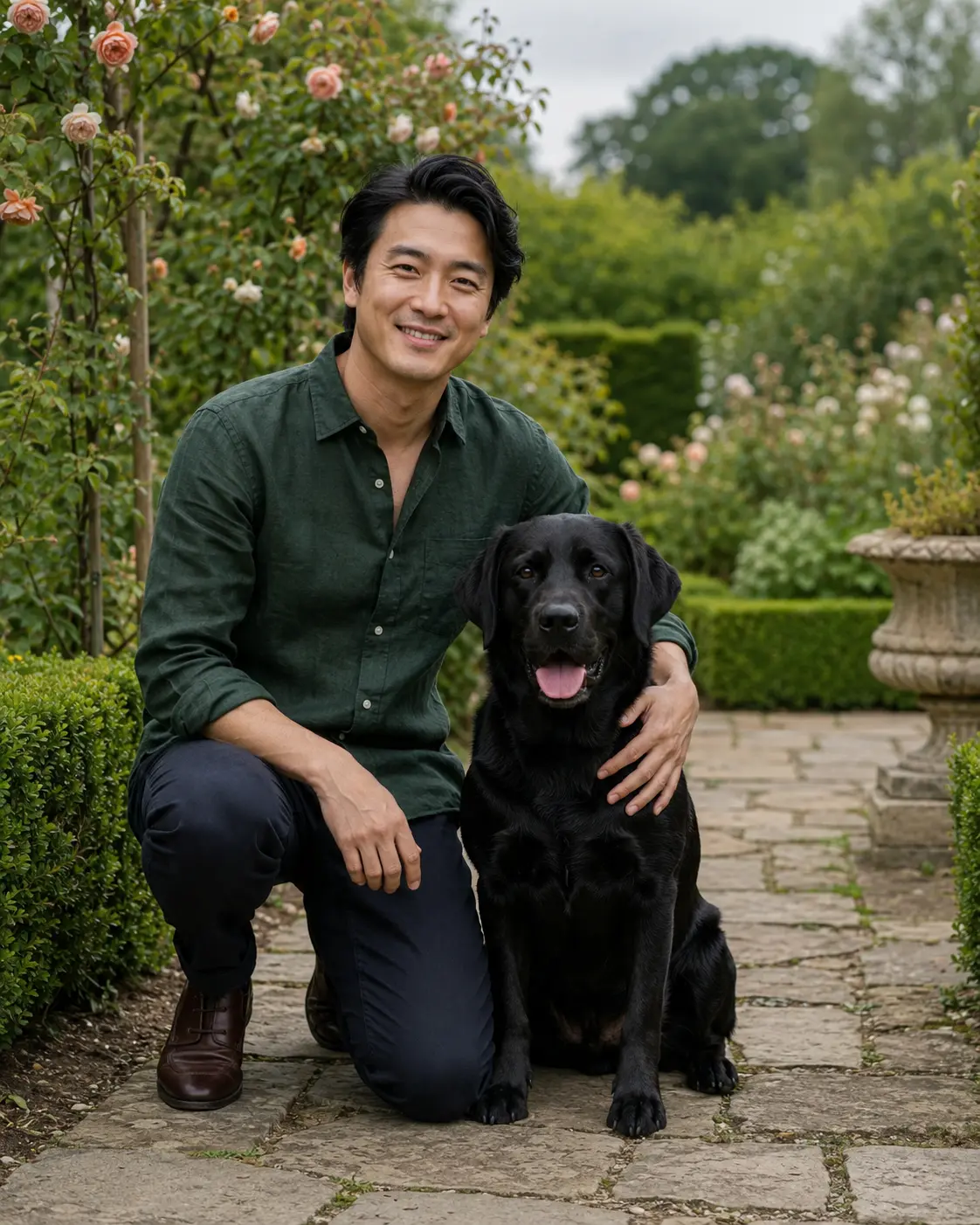 The Garden Portrait natural People and Pets portrait master