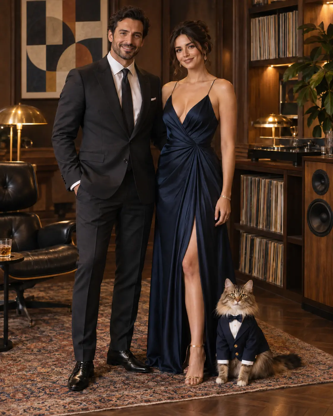 The Jazz Listening Lounge People and Pets ensemble portrait master