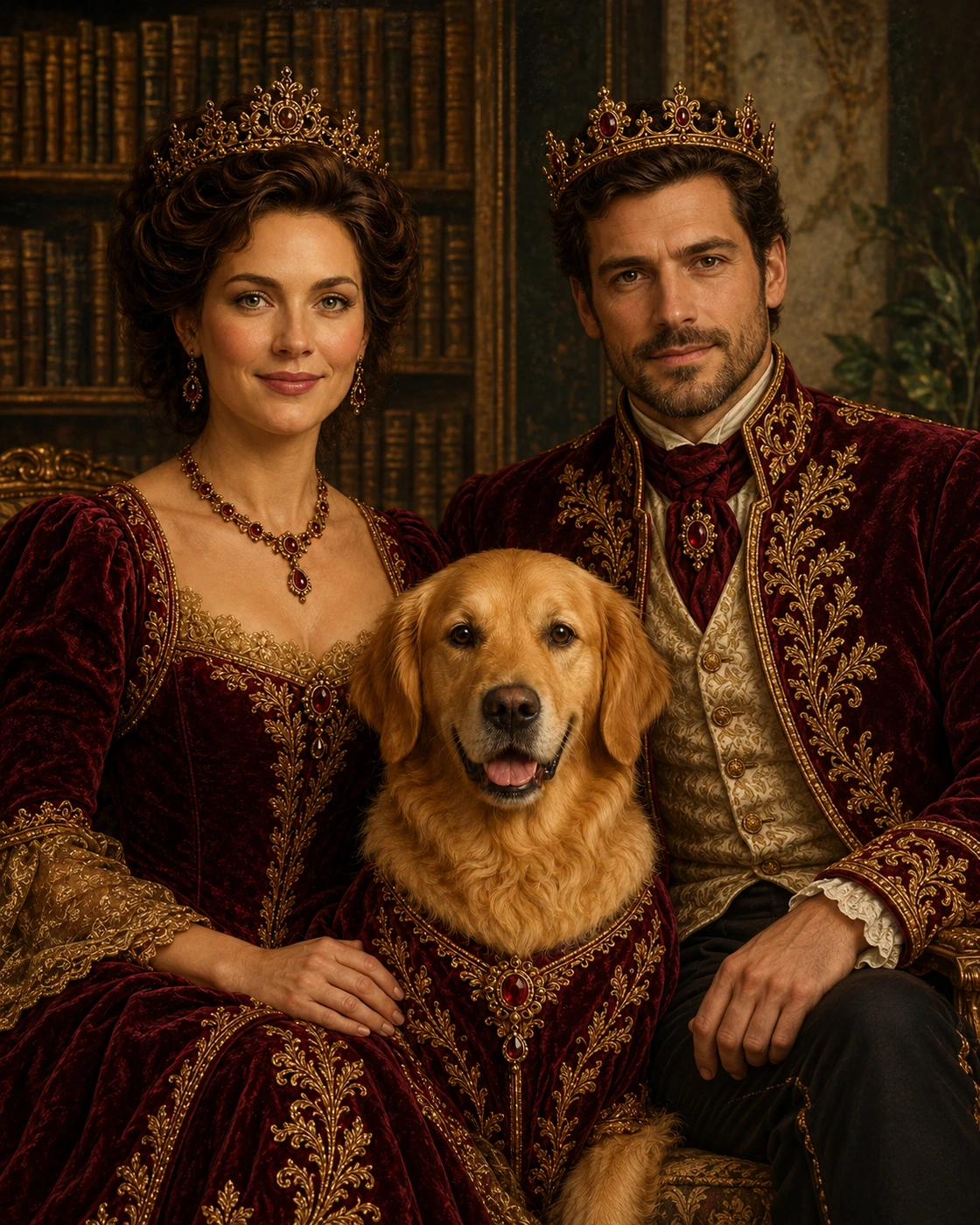 The Royal Household People and Pets ensemble portrait master