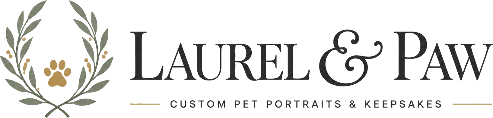 Laurel & Paw — custom pet portraits and keepsakes